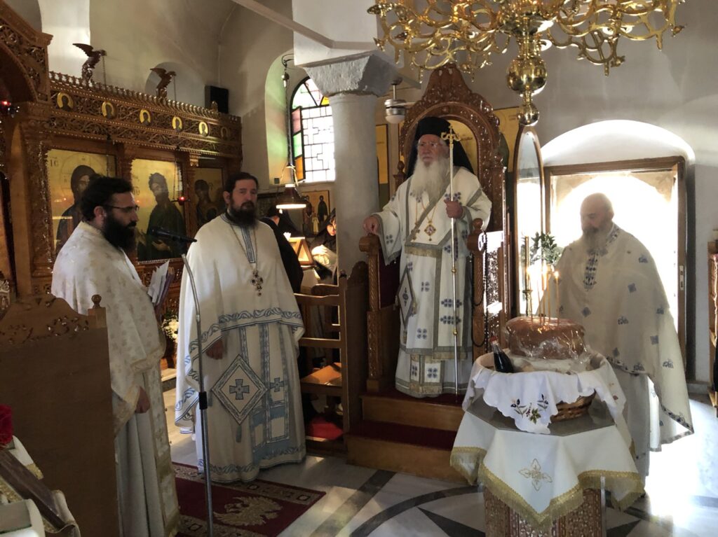 Η εορτή της Μεταστάσεως του Αγίου Ιωάννου του Θεολόγου στο Μαζαράκι Θηβών