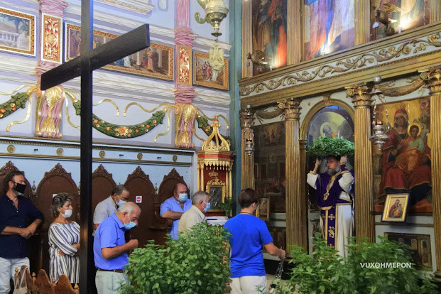 Η εορτή της Υψώσεως του Σταυρού στην Παναγούλα εν Βανάτω της Ζακύνθου