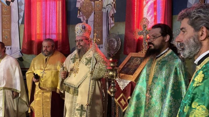 Στον Άγιο Βησσαρίωνα Ραχούλας ο Μητροπολίτης Λαρίσης