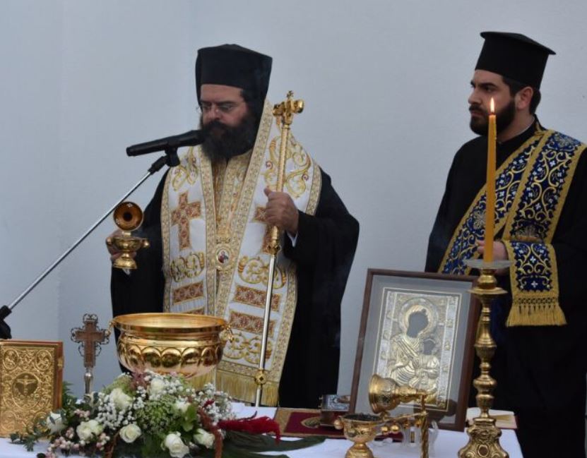 Ο Μητροπολίτης Μαρωνείας ευχήθηκε στα μικρά παιδιά