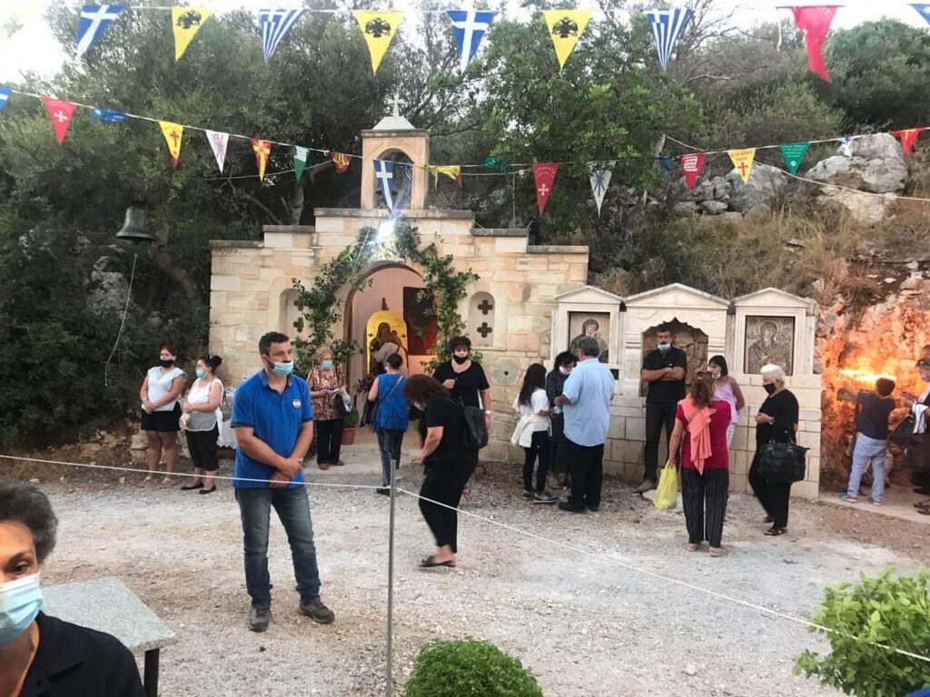 Πανηγύρισε ο μοναδικός ναός της Παναγίας Γιάτρισσας στην Κρήτη