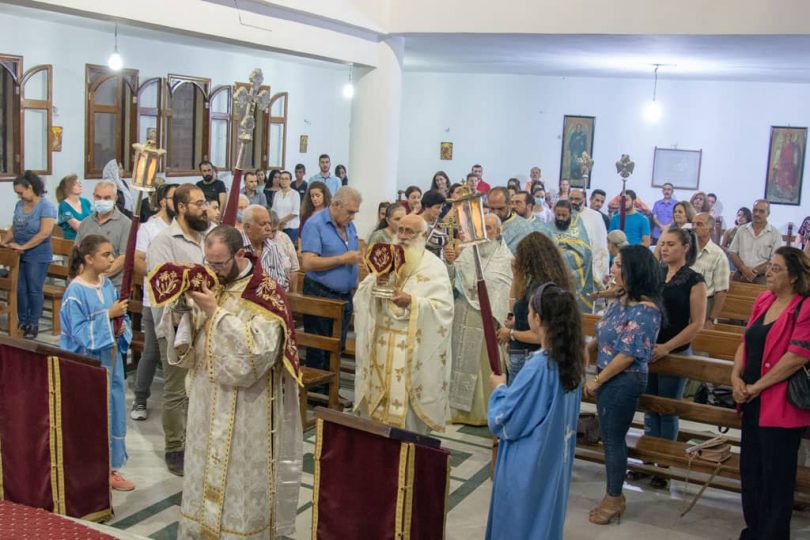 أبرشية حمص تحتفل بتذكار ميلاد سيدتنا والدة الإله