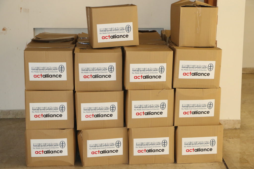 A new batch of relief supplies for the families affected with the Beirut Blast