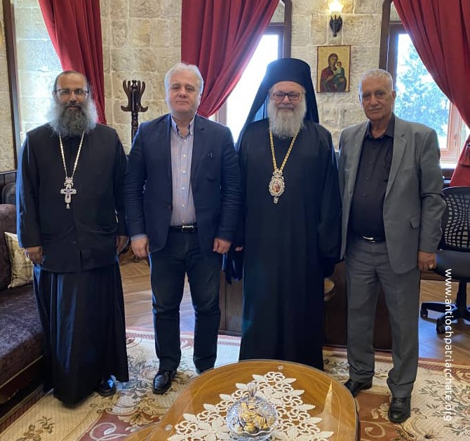 Συνάντηση Πατριάρχη Αντιοχείας με κυβερνήτες της Συρίας