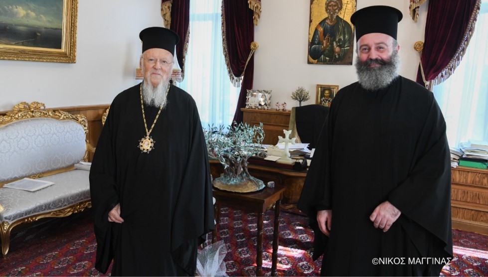 Ο Αρχιεπίσκοπος Αυστραλίας στον Οικουμενικό Πατριάρχη
