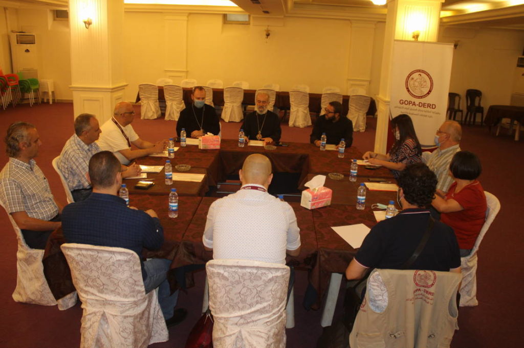 اجتماع منسقي المناطق في دائرة العلاقات المسكونية والتنمية