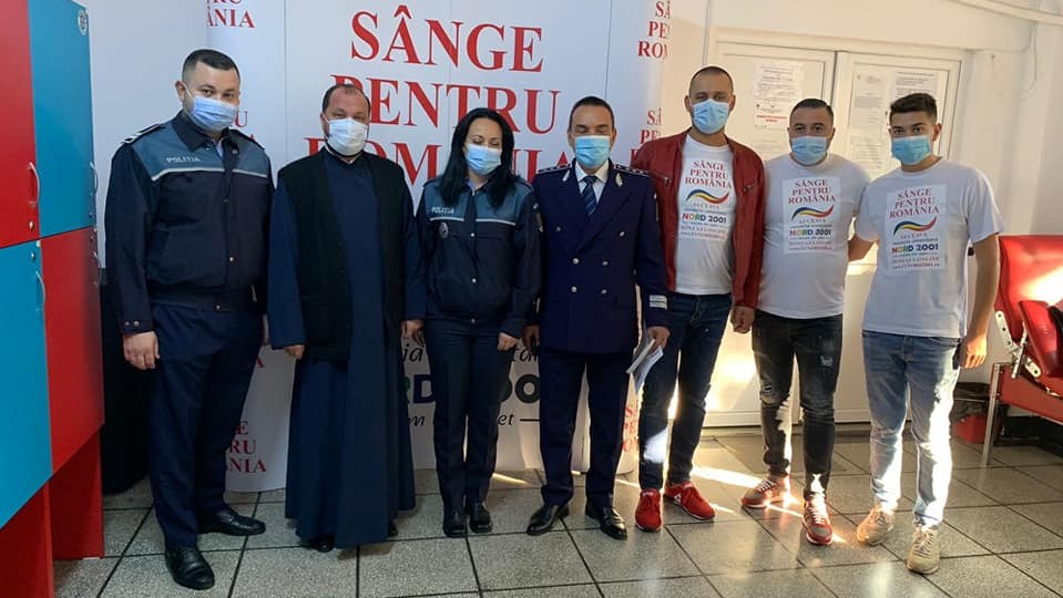 200 de clerici, credincioși și polițiști din Sectorul 6 al Capitalei donează sânge pe parcursul a trei zile