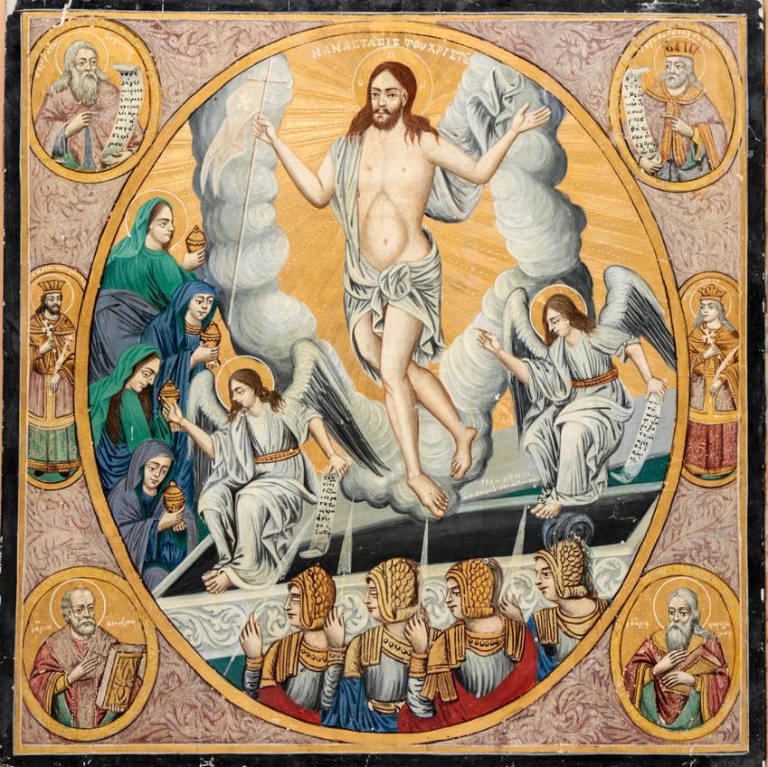 Ngjallja e Krishtit. (Periudha postbizantine)