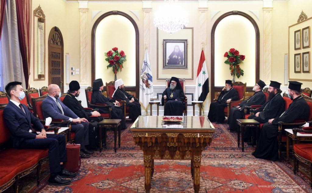 استقبال غبطة البطريرك يوحنا العاشر، بطريرك أنطاكية وسائر المشرق،