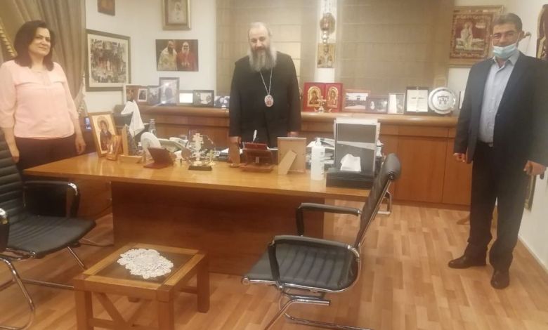 صاحب السيادة المتروبوليت أنطونيوس (الصوري) بحث في موضوع القانون الطالبي مع جمعية أولياء الطلاب في الجامعات الأجنبيّة