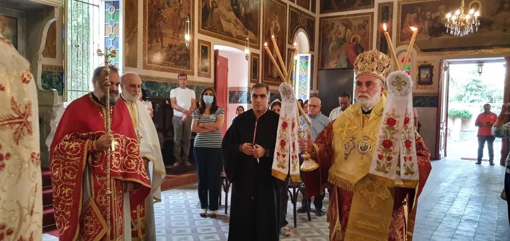 الاحتفال بعيد القديس ديميتريوس المفيض الطيب