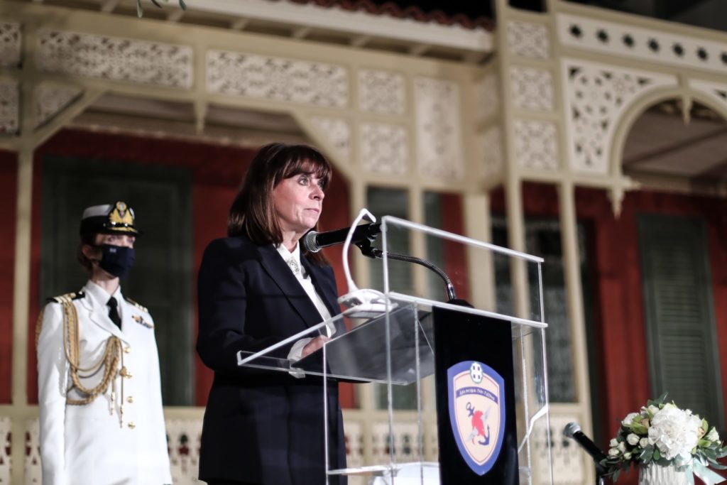 Greek president attends re-dedication ceremony for ancestral home of Macedonian Struggle hero Pavlos Melas