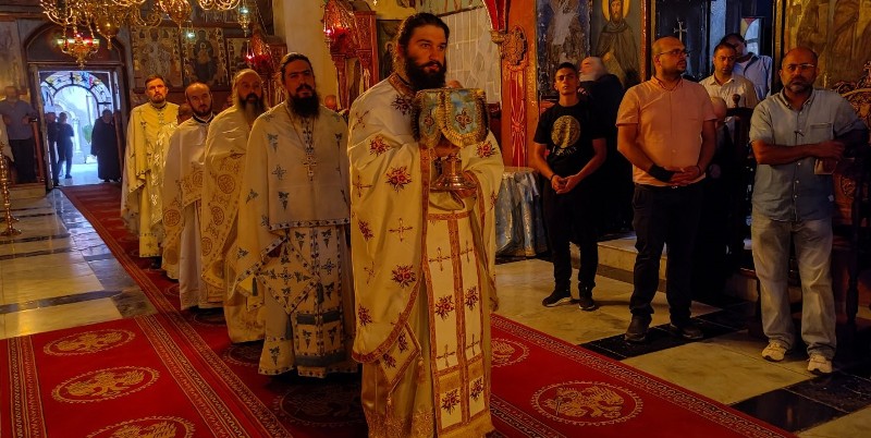 الإحتفال بتذكار اعادة رفات القديس سابا المتقدس