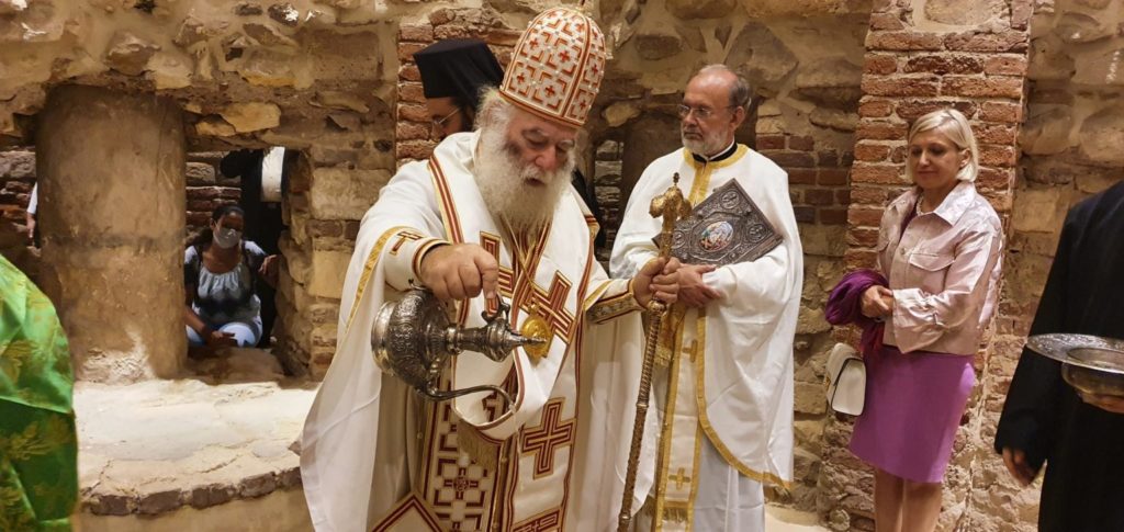 Patriarchate of Alexandria – The Divine Liturgy of St Mark at the tombs of Saints Gabriel and Kyrmidolis
