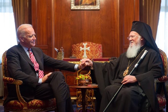 Joe Biden unwaveringly supports Constantinople as “center of the Greek Orthodox Church,” says campaign statement