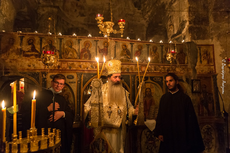 Στο Καθολικό της Ιεράς Μονής Μεταμορφώσεως Μοδίου ο Μητροπολίτης Φθιώτιδος