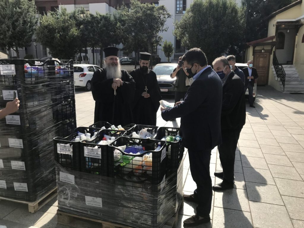 Βοηθάει το έργο της Μητροπόλεως Καλαμαριάς η Περιφέρεια Κεντρικής Μακεδονίας