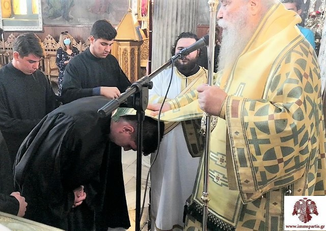 Τρία αδέλφια χειροθετήθηκαν Αναγνώστες στη Μαγούλα