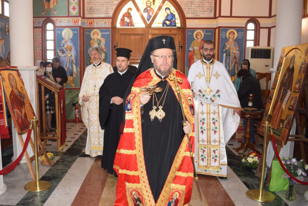 100 de români au participat la hramul Mănăstirii Basarabov, locul de asceză al Sf. Dimitrie cel Nou