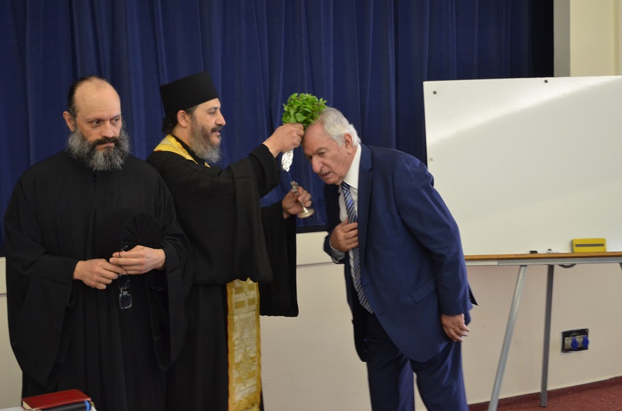 ΛΕΜΕΣΟΣ: Αγιασμός στο «Κέντρο Μάθησης» του Τμ. Θεολογίας