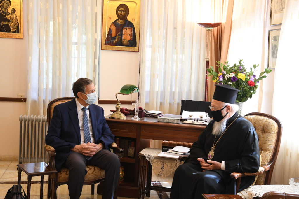 Συζήτησε για την Αγία Σοφία με υψηλόβαθμο στέλεχος της UNESCO