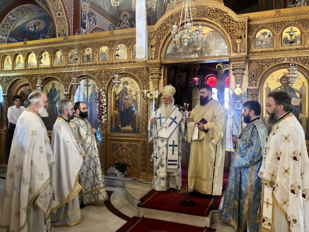 Χειροτονία Διακόνου κατά την εορτή της Παναγίας “Γοργοϋπηκόου” στη Θήβα