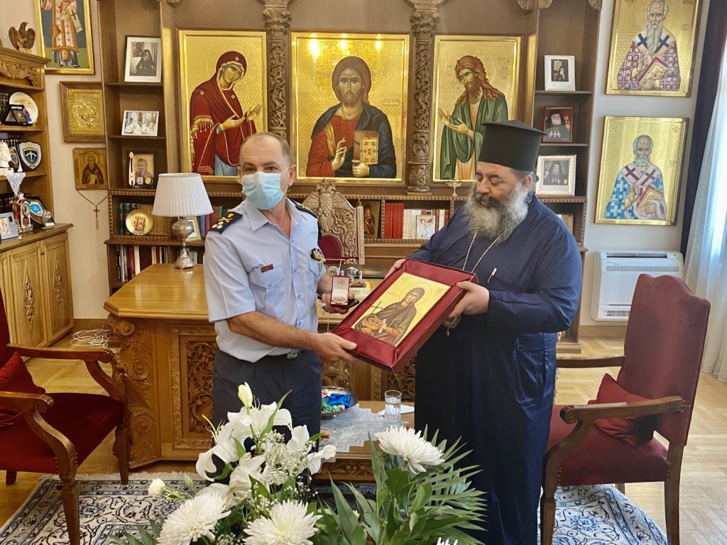 Συνάντηση Μητροπολίτη Λαγκαδά με τον Γενικό Επιθεωρητή της Αστυνομίας