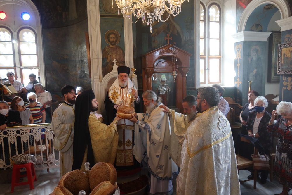 Εορτάστηκε η μνήμη της Οσίας Μεθοδίας στη Σύρο