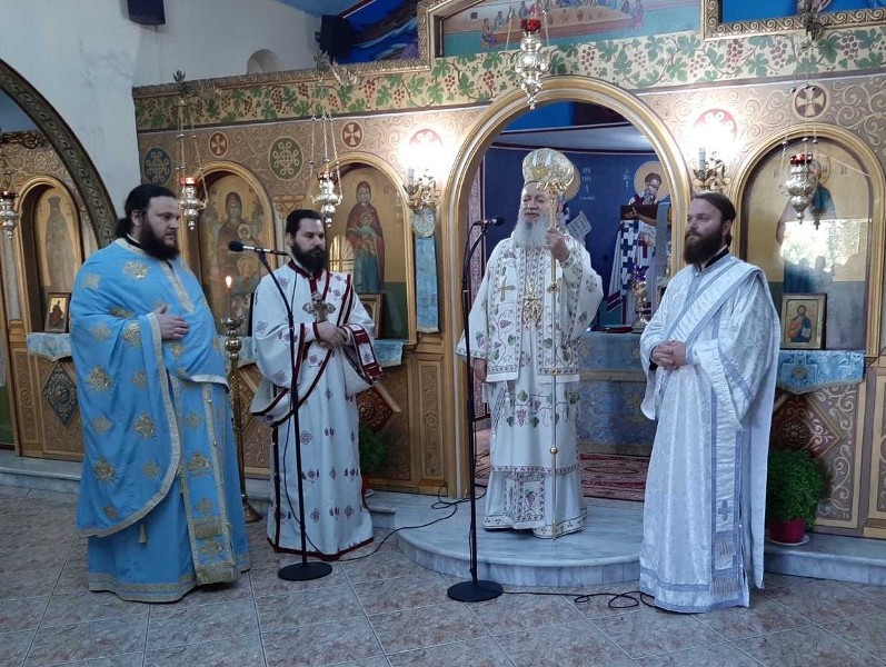 Ο Μητροπολίτης Χαλκίδος στην Ερέτρια