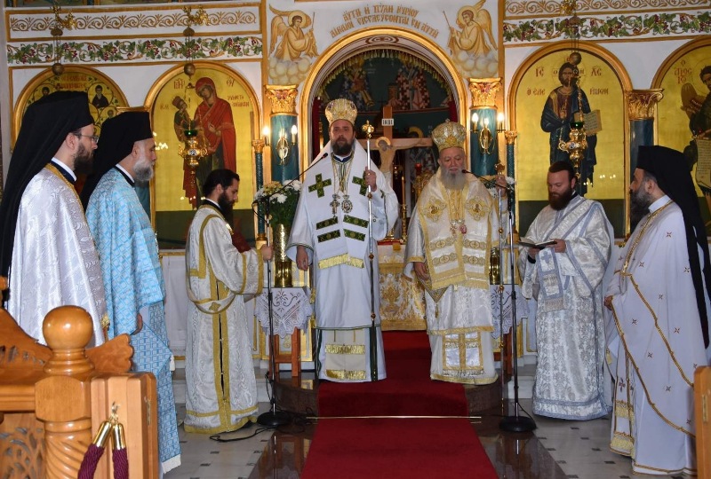Στον Ιερό Ναό Πάντων των Ευβοέων Αγίων Χαλκίδος
