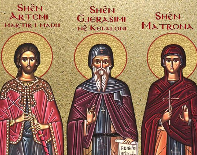 Shenjtori i ditës: Dëshmor i madh Artemi – Oshënare Matrona në Hios