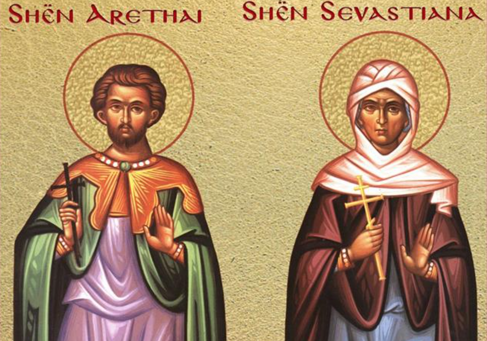 Shenjtori i ditës: Dëshmor Arethai. Dëshmore Sebastiana. Dëshmorët Valentini, Nerdoni. Oshënar Senohu