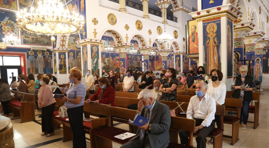 الكنيسة الأرثوذكسية تستمر بإجراءات الوقاية الإحترازية في رعاياها