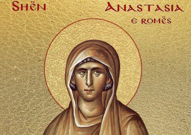 Shenjtori i ditës: Oshënare dëshmore Anastasia në Romë. Oshënare Ermelinda. Oshënarët Abrami, Maria