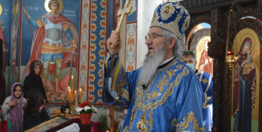 Архијерејска Литургија и освећење парохијског дома у Смедеревској Паланци