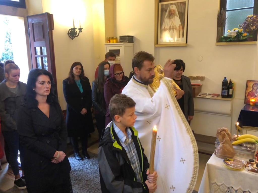În imagini: Sf. Cuv. Parascheva a fost cinstită în Parohia românească din Zagreb