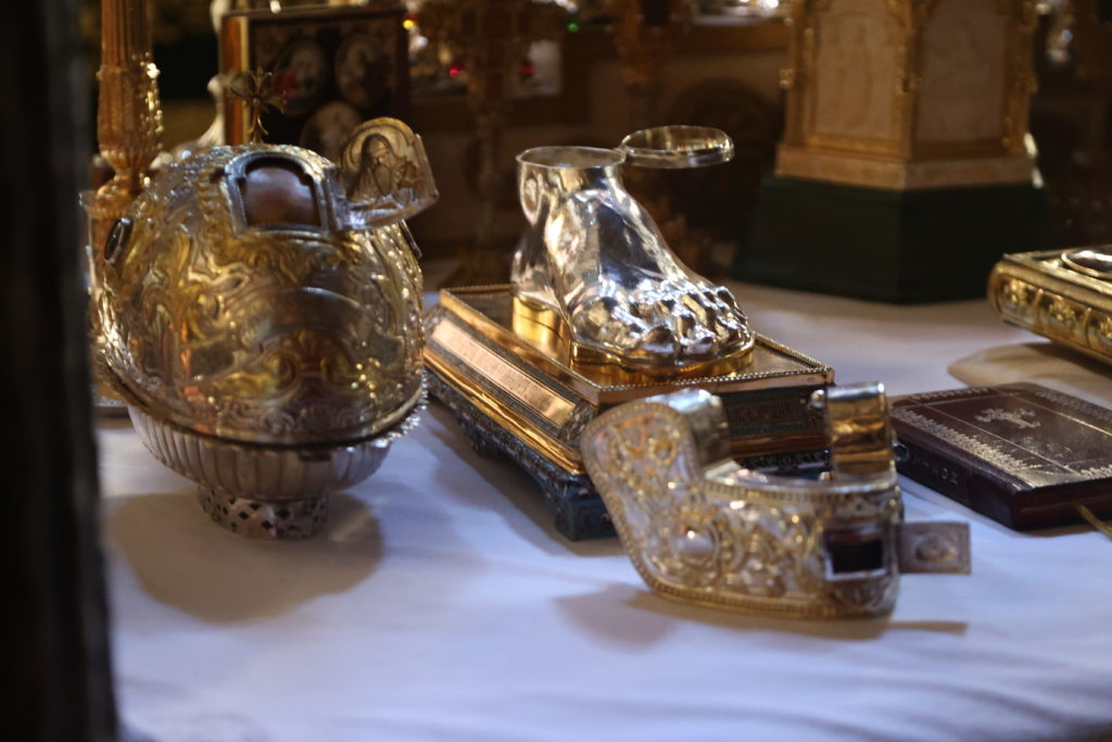 Προς προσκύνηση τα Άγια Λείψανα του Αγίου Ευδοκίμου του Βατοπαιδινού -  Ορθοδοξία News Agency