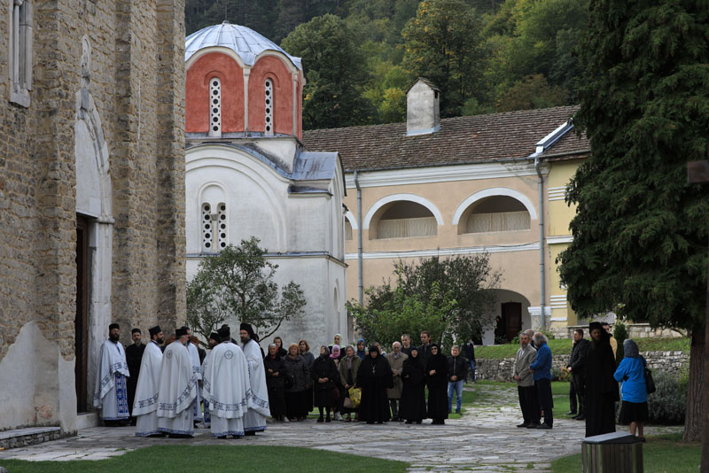 Feast of Saint Simon the Monk in the Studenica Monastery
