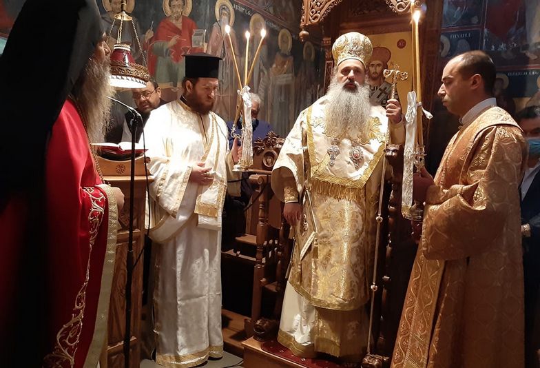 Στη Μονή Σιαμάδων ο Μητροπολίτης Σταγών και Μετεώρων
