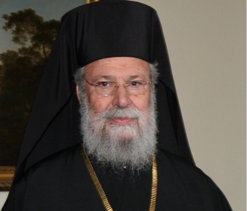 لبطريرك يوحنا العاشر يطمئن على صحة رئيس أساقفة قبرص