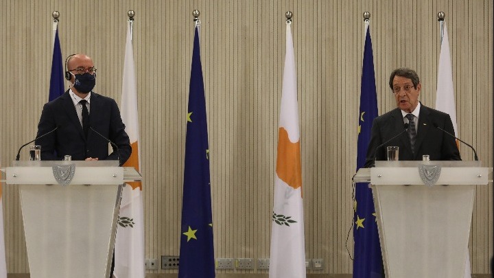 Επικοινωνία Ν. Αναστασιάδη – Σ. Μισέλ για τις παράνομες ενέργειες της Τουρκίας