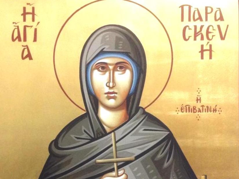 Πανηγυρίζει η Οσία Παρασκευή η Επιβατηνή στη Νέα Πεντέλη