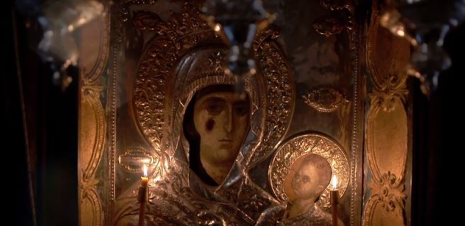 Τα Θεομητορικά εκτυπώματα στην Ι.Μ.Μ. Βατοπαιδίου