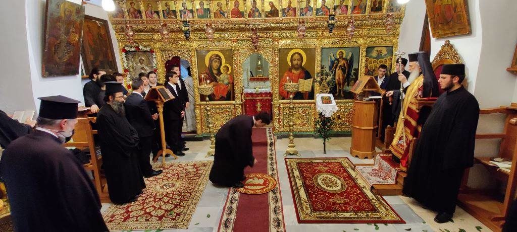 Εσπερινός της Αγίας Θέκλης υπό του Πατριάρχου Ιεροσολύμων