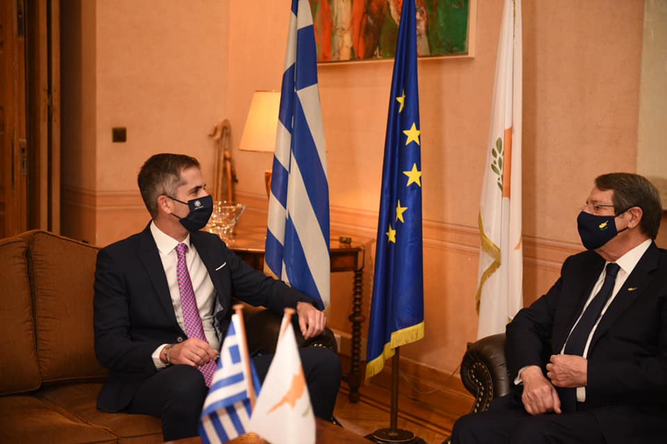 Ο Δήμος Αθηναίων τίμησε τον Πρόεδρο της Κυπριακής Δημοκρατίας