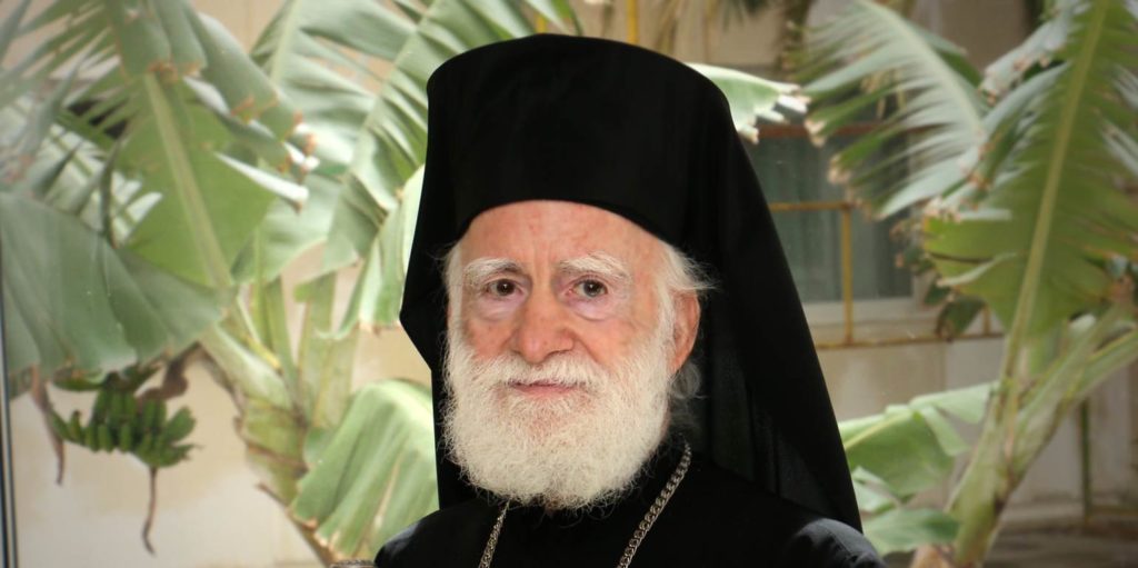 Σε εξαιρετικά καλή διάθεση ο Αρχιεπίσκοπος Κρήτης