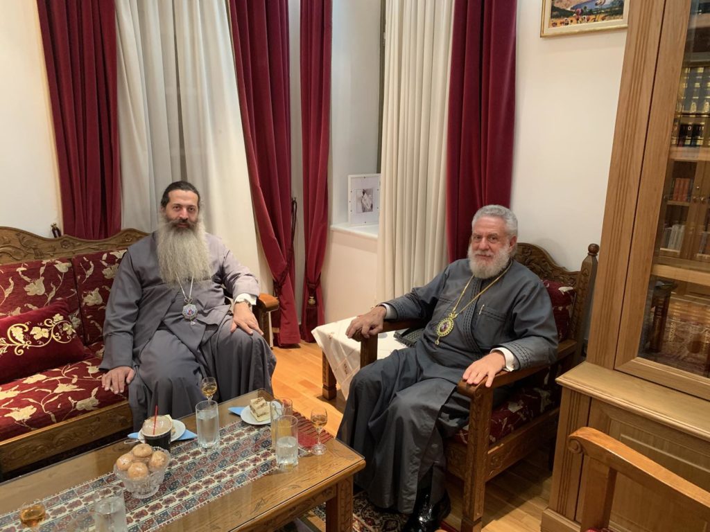 Ο Μητροπολίτης Σύρου κ. Δωρόθεος στην Ι. Μ. Φθιώτιδος