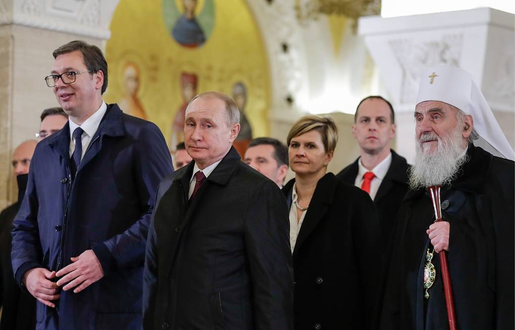 Путин изразио саучешће: Патријарх Иринеј је заслужио ауторитет који има широм света