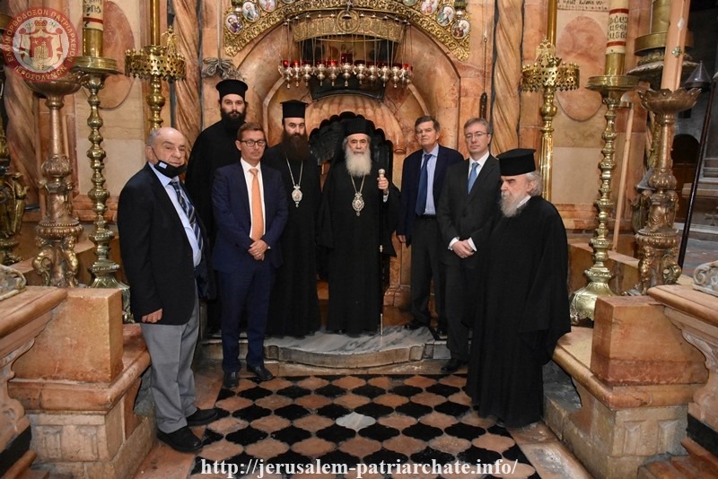 SHIPOWNER MR ATHANASIOS MARTINOS VISITS THE PATRIARCHATE