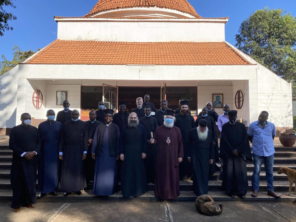 أنشطة البابا ثيودروس في اليوم  الأول له في نيروبي